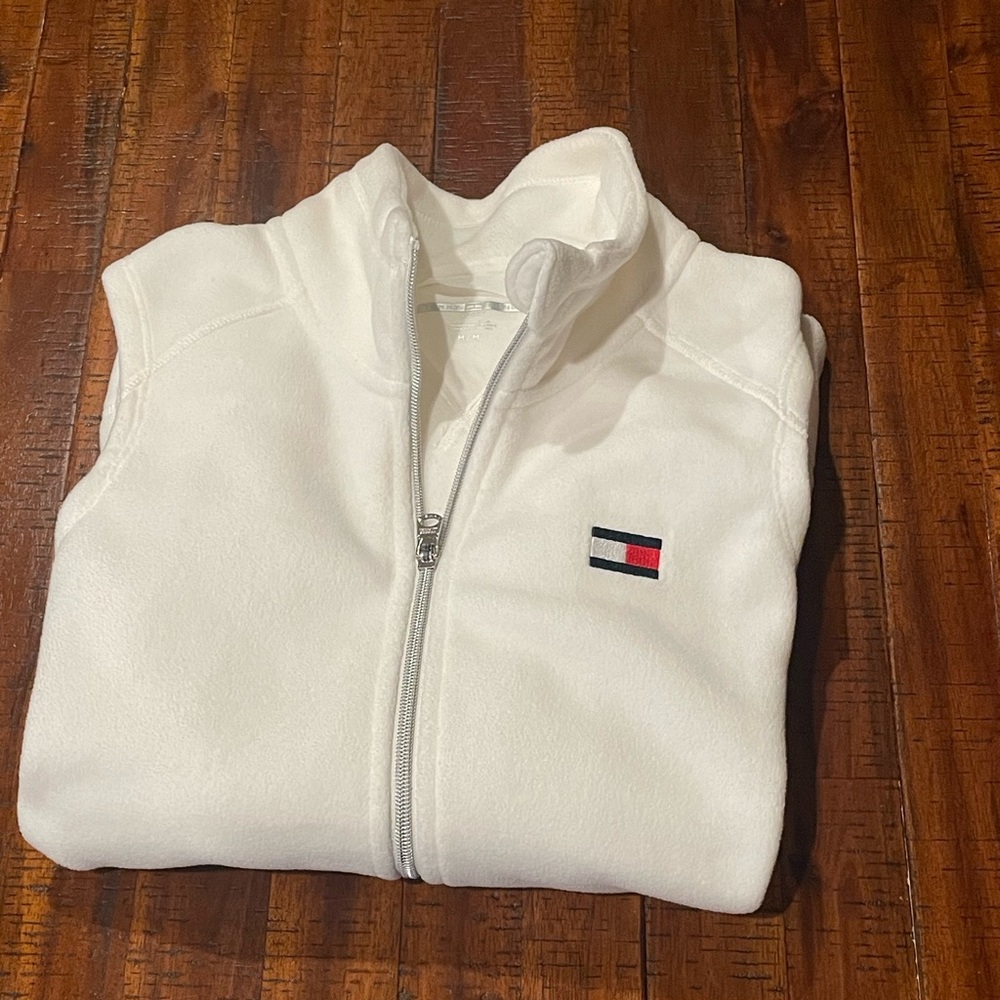 Tommy Hilfiger Sport fleece vest with embroidered logo
